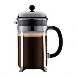 [203812] CHAMBORD-ACERO INOXIDABLE-1.5 L-PRENSA CAFE 12 TAZAS-BODUM