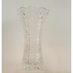 [201703] CRISTAL DE ROCA-0-25.5 cm-FLORERO-BOHEMIA CRISTAL