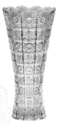 [201706] CRISTAL DE ROCA-0-30.5 cm-FLORERO-BOHEMIA CRISTAL