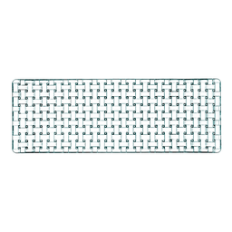 [203731] BOSSA NOVA-0-42 cm-FUENTE RECTANGULAR-NACHTMANN