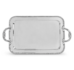 [204852] PEARL-PLATEADO-50x30 cm-BANDEJA DAVID 5817 BEATRIZ BALL