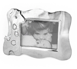 [205463] BABY-PLATEADO-15x10 cm-MARCO GIRAFA BEBE-BEATRIZ BALL