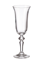 [203667] FALCO-0-150 ml-6 CHAMPAGNE FLAUTA-C CRISTAL DE BOHEMIA