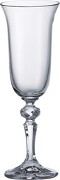 [203667] FALCO-0-150 ml-6 CHAMPAGNE FLAUTA-C CRISTAL DE BOHEMIA