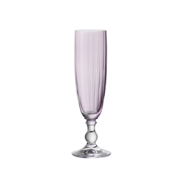 [204233] GEORGIA-ROSA-230 ml-6 CHAMPAGNE FLAUTA-BOHEMIA CRISTAL