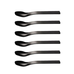 [203788] BODUM-BARCELONA-NEGRO-6-SET CUCHARILLAS EXPRESSO 6 PIEZAS