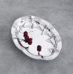 [204957] LATUR-PLATEADO-36x26 cm-FUENTE DEVON OVALADA BEATRIZ BALL