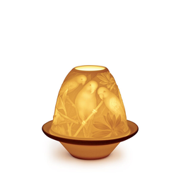 [204750] LLADRO-0-0-LITOFANÍA LOROS CON PLATO