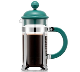 [206225] CAFFETTIERA-VERDE BOSQUE PLASTICO-350ml-PRENSA DE CAFÉ 3 TAZAS-BODUM