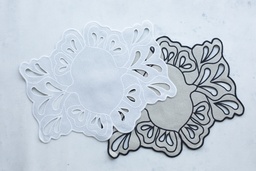 [207041] MAOLI-LINO CALADO-AZUL-0-SET AMERICANO DE 6 INDIVIDUALES