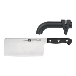 [207251] GOURMET-0-2 CUCHILLOS CLEAVER Y AFILADOR-ZWILLING