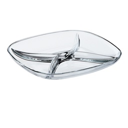 [207394] FENICE-0-250*250 mm-FUENTE CABARET 4 PARTES-BOHEMIA CRISTAL