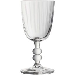 [203594] NEW ENGLAND-0-205 ml-6 COPAS VINO-BOHEMIA CRISTAL