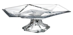 [207559] ORIGAMI-0-365 ml-TORTERA CON PIE-C CRISTAL DE BOHEMIA